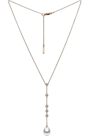 Autore Collar Portia en oro rosa vermeil con perla