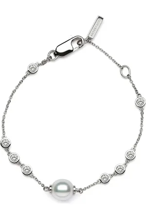 Autore Pulsera Portia en plata de ley con perla