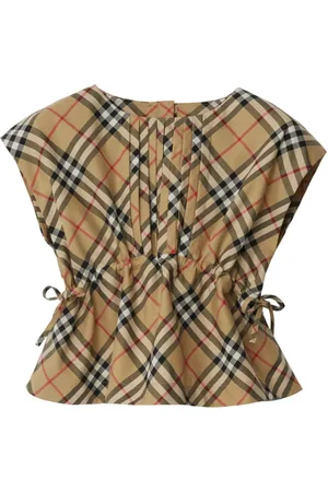 Burberry Top con motivo Vintage Check