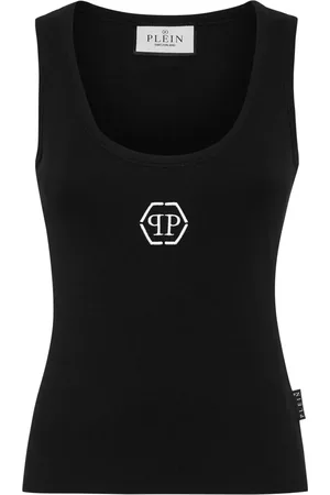 Philipp Plein Camiseta con logo hexagonal