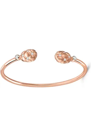 Faberge Brazalete Treillage en oro rosa de 18kt con diamantes
