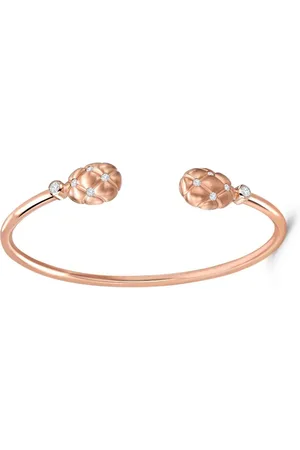Faberge Brazalete Treillage en oro rosa de 18kt con diamantes