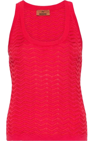 Missoni Camiseta con detalle en zigzag