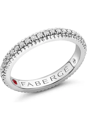 Faberge Anillo Colors Of Love en oro blanco de 18kt con diamante