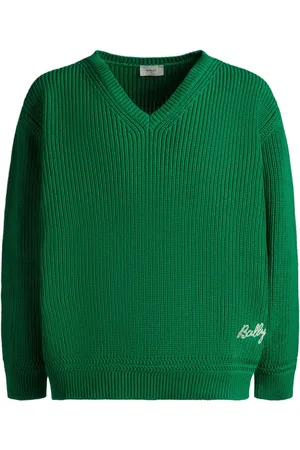 Bally Suéter con logo bordado