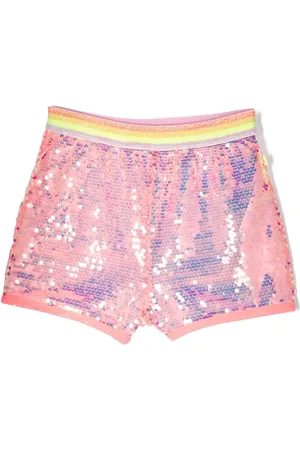 Billieblush Shorts con pretina elástica a rayas