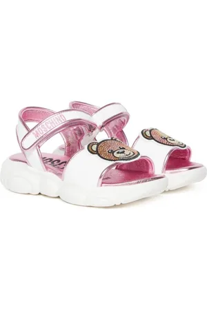 Moschino Sandalias con parche Teddy