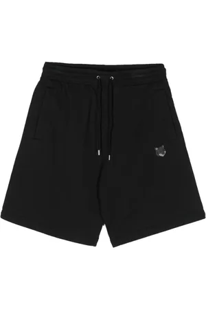Maison Kitsuné Shorts deportivos con parche Fox