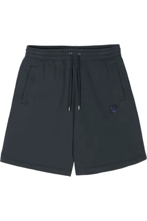Maison Kitsuné Shorts deportivos con parche Fox