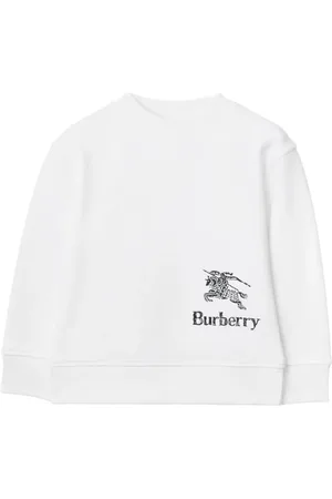Burberry Sudadera con logo bordado