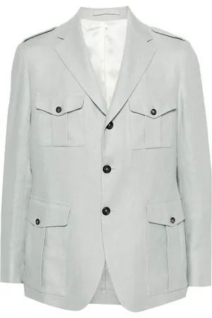 ELEVENTY Blazer de sarga