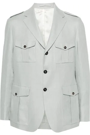 ELEVENTY Blazer de sarga