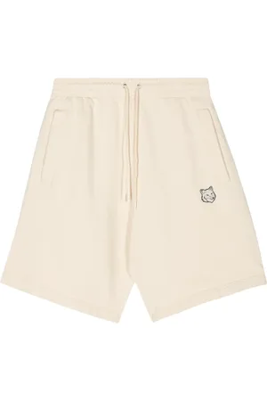 Maison Kitsuné Shorts deportivos con parche Fox