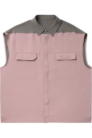Rick Owens Camisa sin mangas con paneles
