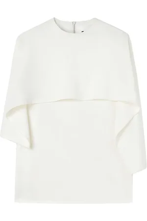 Jil Sander Playera a capas con cuello redondo