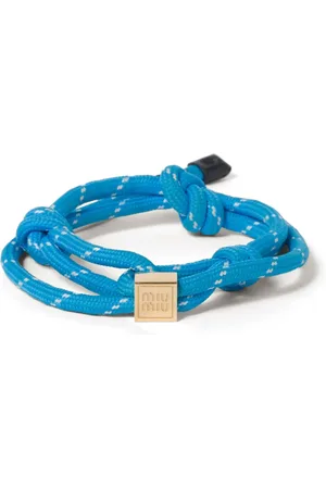 Miu Miu Pulsera con dije del logo