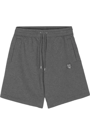 Maison Kitsuné Shorts deportivos con parche Fox