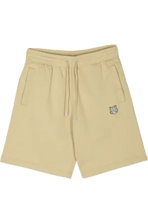 Maison Kitsuné Shorts deportivos con parche Fox