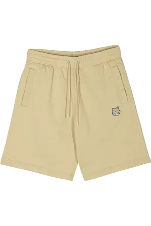 Maison Kitsuné Shorts deportivos con parche Fox
