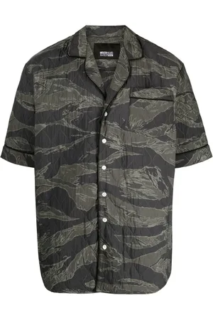 MOSTLY HEARD RARELY SEEN Camisa con estampado militar