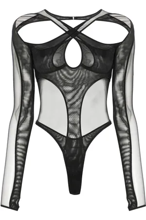 MUGLER Body con aberturas