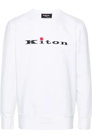Kiton Sudadera con aplique del logo