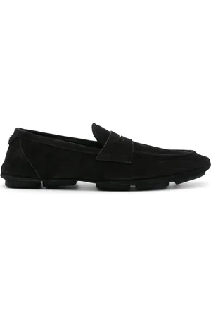 Dolce & Gabbana Mocasines de gamuza con placa del logo