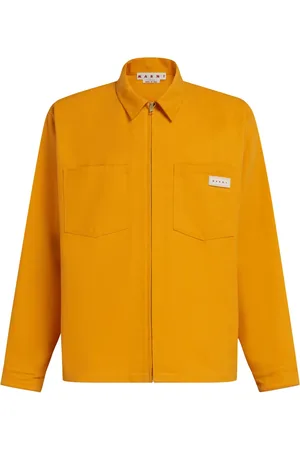 Marni Camisa con parche del logo y cierre
