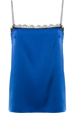 Serafini Top con encaje floral