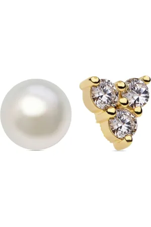 Autore Aretes Saskia en oro vermeil con perla