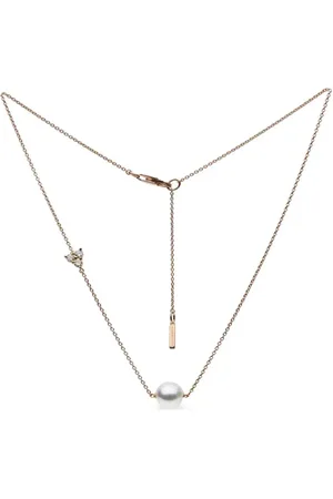 Autore Collar Saskia en oro rosa vermeil con perlas