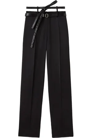 Jil Sander Pantalones de vestir con cinturón