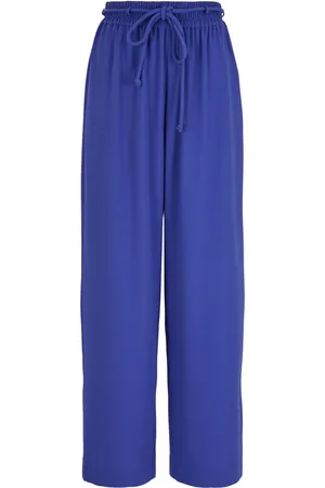 Emporio Armani Pantalones rectos con pretina elástica