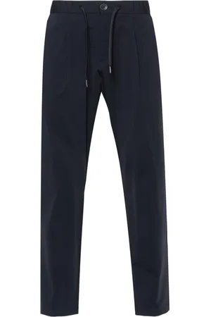 HERNO Pantalones rectos con pinzas