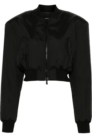 WARDROBE.NYC Chamarra bomber corta con cierre