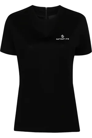 Moncler Playera con logo estampado