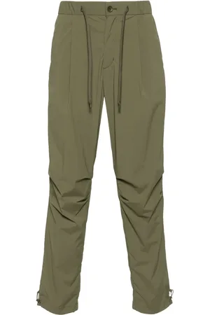 HERNO Pantalones tapered con detalles de pinzas