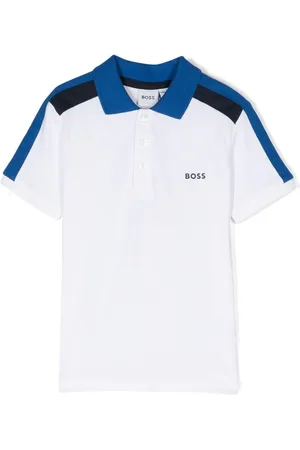 HUGO BOSS Playera tipo polo con diseño color block