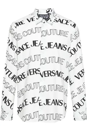VERSACE Camisa con logo estampado