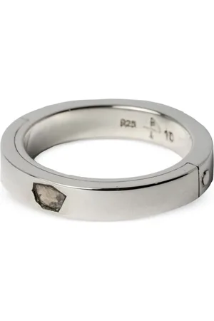 PARTS OF FOUR Anillo Sistema en plata de ley y diamante