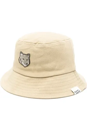 Maison Kitsuné Gorro de pescador con parche Fox