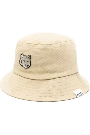 Maison Kitsuné Gorro de pescador con parche Fox