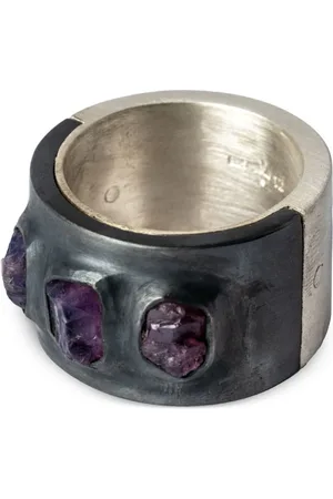 PARTS OF FOUR Anillo Sistema en plata de ley y zafiro