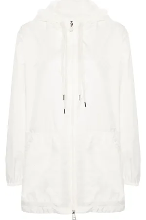 Moncler Chamarra con capucha y paneles de malla