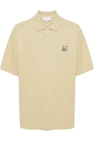 Maison Kitsuné Playera tipo polo con motivo Bold Fox Head