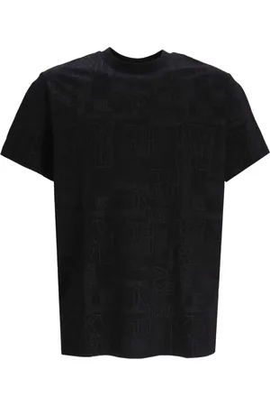 Karl Lagerfeld Playera con logo estampado