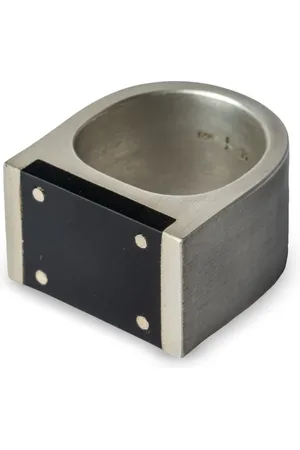 PARTS OF FOUR Anillo Plate en plata de ley