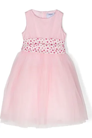 Simonetta Vestido de tul con cinturón