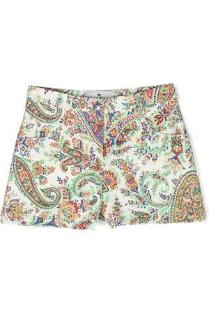 Etro Shorts con estampado de cachemira