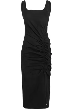 Karl Lagerfeld Vestido midi con detalle fruncido